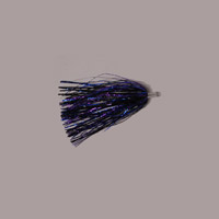 Glitter Purp/Blu/Blk Howie Coho Fishing Fly Lure