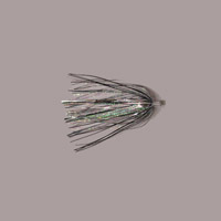 Glitter Black/Silver Howie Coho Fishing Fly Lure