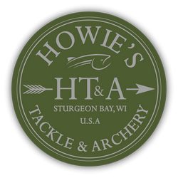 Howie's Tackle: Howie's Tackle Green Circle Sticker