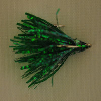 Green Crinkle Howie Peanut Fly