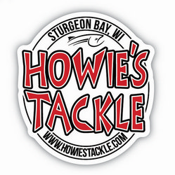 Howie's Tackle: Howie's Tackle Circle Logo Sticker