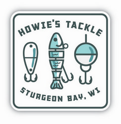 Howie's Tackle: Howie's Tackle 3 Lure Sticker
