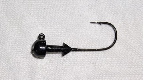 Mustad Jig Head Black - Testa Piombata Per Pesca | Versatile, Amo In Nichel Nero, Per Trota, Salmone, Walleye